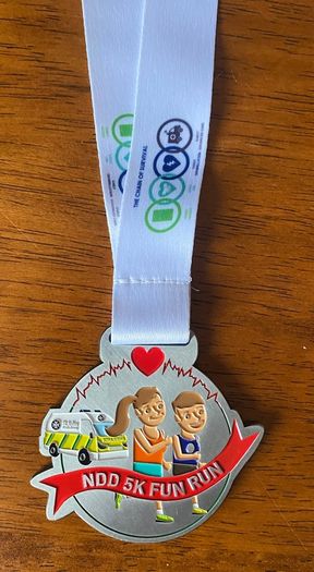 St John Ambulance North Dublin Divisions Fun Run Finishers Medal