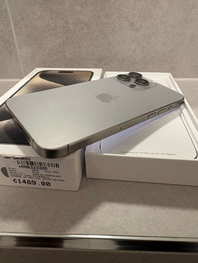 iphone 15 pro max 256 gb