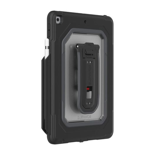 Griffin Survivor All-Terrain Case for iPad 10.2" [7th/8th/9th Gen] (Black) (Guaranteed For Life)