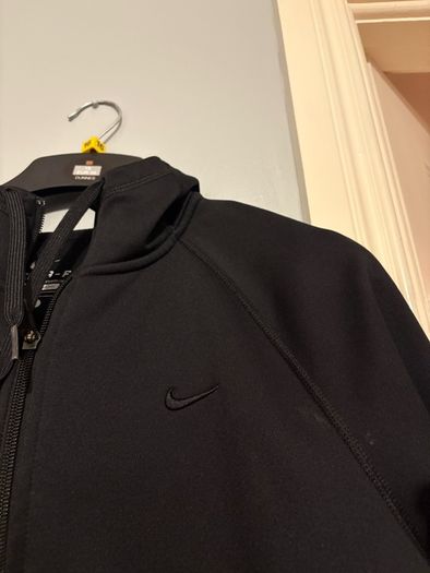 nike zip top with hood