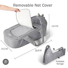 SUNVENO Baby Carrycot, Travel Basket