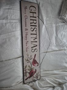 Christmas sign