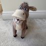 Shrek 2 Donkey Plush Stuffed Animal DreamWorks  2004 approx. 11" Used Please see photos Image 9