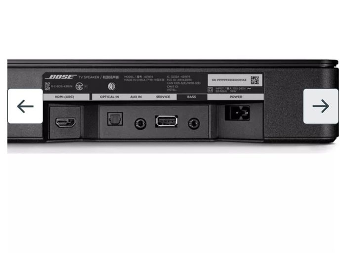 Bose TV Speaker