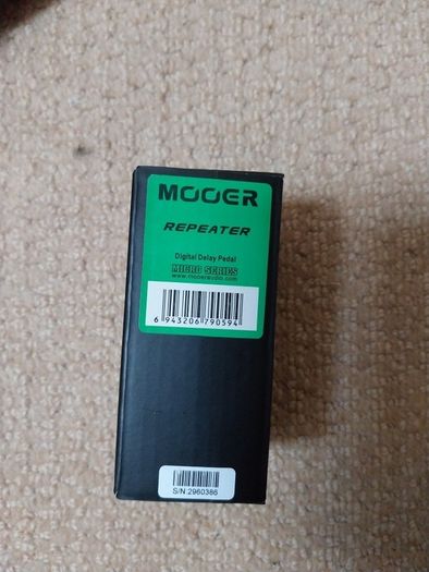 mooer digital delay pedal