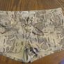 River Island size 12 snakeskin shorts Image 8