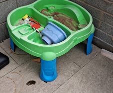 sand and water table