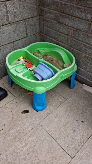 sand and water table