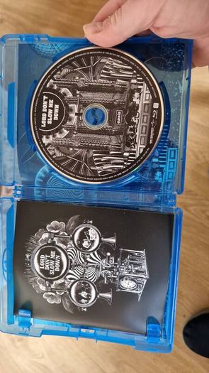 Oasis BluRay cover fully signed