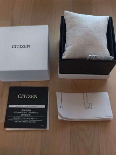 Brand New Citizen Attesa Super Titanium CB3040-56H (Eco-Drive Radio-Controlled) Full Set
