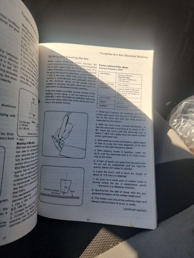 Vintage general welding and cutting instruction manual  from AnCO