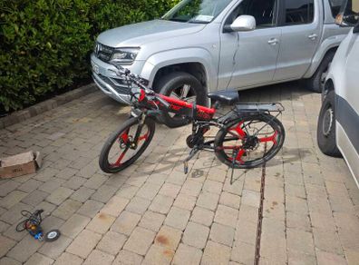 crusher electric bike for spares or repairs