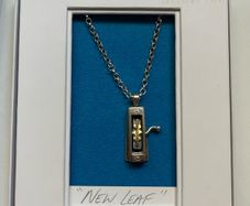 Alan Ardiff New Leak Silver and Gold necklace with pendant