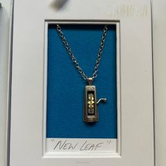 Alan Ardiff New Leak Silver and Gold necklace with pendant