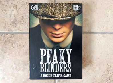Peaky Blinders Board Card Game - A Rogue Trivia Bett, Steal & Bluff Game NEW