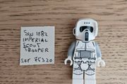 lego sw1182 imperial scout trooper, set 75320