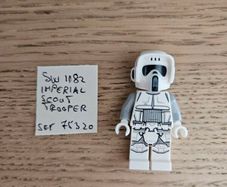 lego sw1182 imperial scout trooper, set 75320