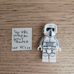 lego sw1182 imperial scout trooper, set 75320