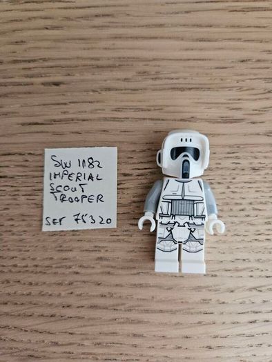 lego sw1182 imperial scout trooper, set 75320