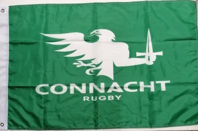 Connacht Rugby flag Green 3ft x 2ft.