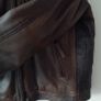 Mens Tan leather Echtes Leder biker style jacket size M heavy FREEPOST Image 10