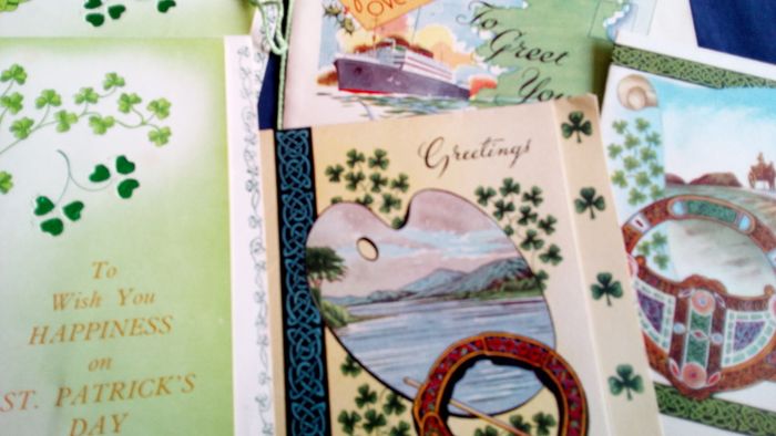 Vintage Greeting Cards from Ireland.
