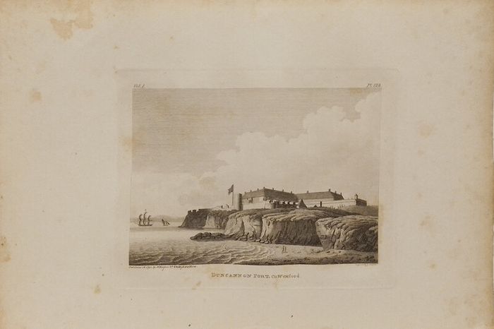 Duncannon Fort Wexford 1793 Antique Print