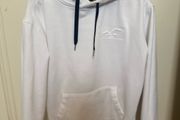 Mens Hollister White Hoodie - Size XS
