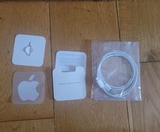 Apple SIM Pin, C to Apple Cable and Sticker