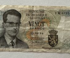 Belgium 20 Francs 1964 Banknote