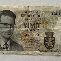 Belgium 20 Francs 1964 Banknote