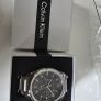 Calvin Klein Men's Chronograph Quartz Watch, CK Force Collection with Silver Stainless Steel Bracelet - 25200264 Image 8