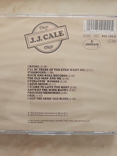 J.J. Cale 3 Cd Lot