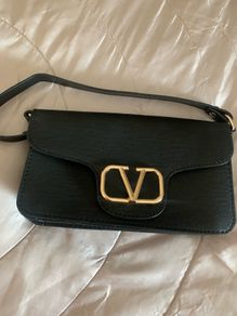 valentino clutch black