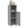 Bathroom Cabinet Grey Sonoma 30x30x95 cm Engineered Wood Image 3