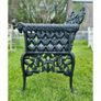 Bench Cast Iron Rams Head D815 Image 2
