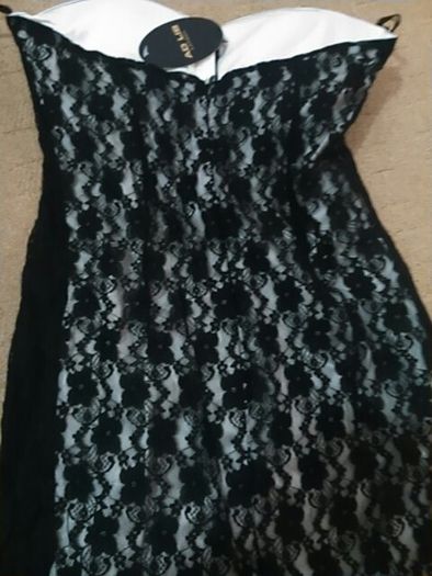 New lace black dresd