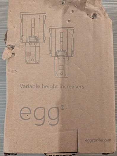 egg stroller variable height increasers