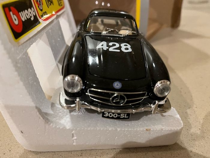 Mercedes 300 Sl Gullwing Mille Miglior 1/24 Burago