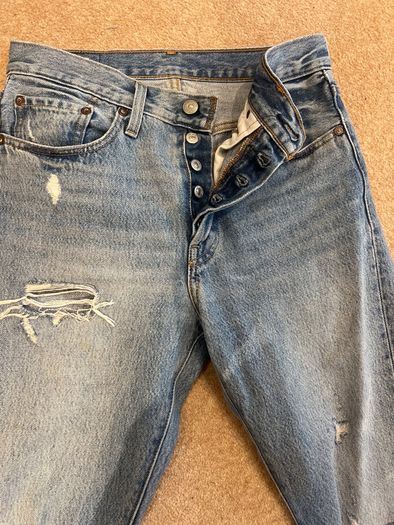 Levi's 501's skinny
