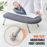 Tabletop Ironing Board 23.4 x 14.4, Small Iron Board with Heat Resistant Cover and 100% Cotton Cover, Mini Ironing Board with 7mm Thickened Needle Cotton Layer for Small Spaces, Travel Use Image 5