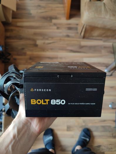 Forgeon Bolt PSU 850W 80 Plus Gold Full Modular Power Supply