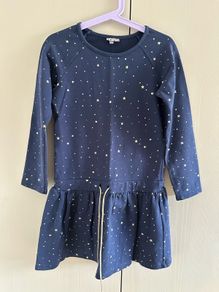 Girls Navy Dress
