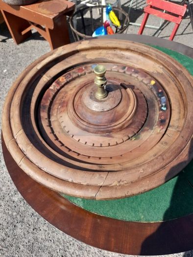 Antique Fairground Gaming Wheel