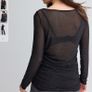 Black Sparkle Long Sleeves Top Image 7