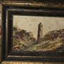 Carol Ann Waldron - Miniature Oil Painting - Round Tower Glendalough Image 6