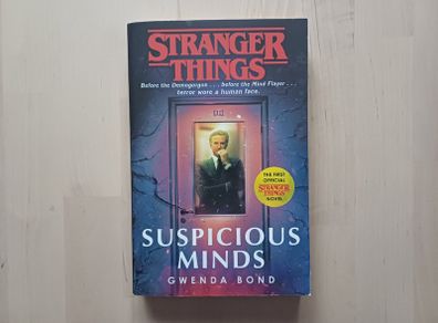 Stranger Things - Suspicious Minds by Gwenda Bond (Netflix Science Fiction Paperback 2019)