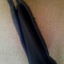 Genuine black leather handbag in excellent condition with no issues see last three photos for exact measurements FREE TRACKED POSTAGE INCLUDED Image 5