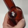398 - Antique Killarney Mineral Water Saorstat Eireann Dark Amber Glass Collectible Decorative Irish Free State Bottle Image 4