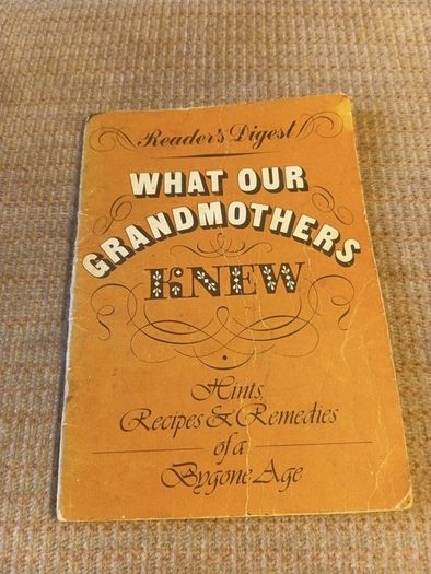 What our Grandmothers Knew.